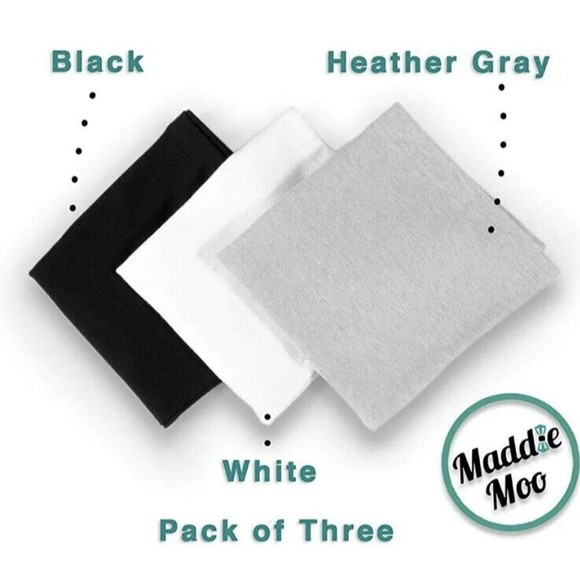 Maddie-Moo Set of 3 Women's Maternity Belly Band Clothing Extenders - Picture 8 of 9